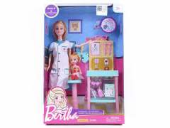 11inch Solid Body Doll Set toys