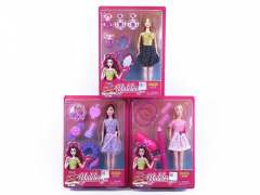 11inch Solid Body Doll Set(3S) toys