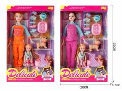 11.5inch Solid Body Doll Set(2S)