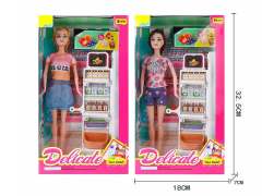 11.5inch Solid Body Doll Set(2S) toys