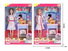 11.5inch Solid Body Doll Set(2S)