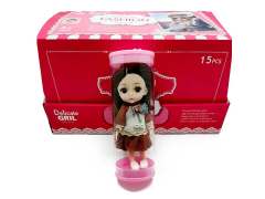 6inch Solid Body Doll(15in1)