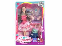 11inch Solid Body Doll Set toys