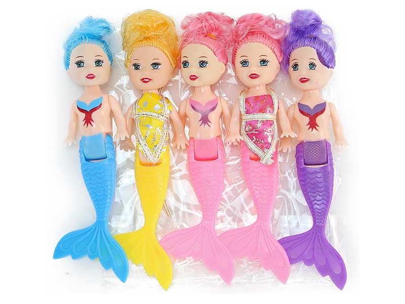 5inch Solid Body Mermaid(5in1) toys
