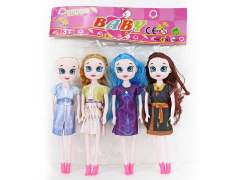 7inch Solid Body Doll(4in1)