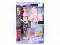 11inch Solid Body Doll Set toys