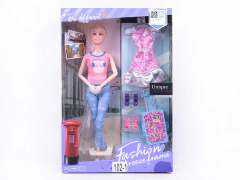 11inch Solid Body Doll Set