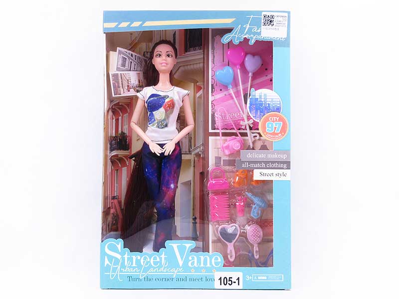 11inch Solid Body Doll Set toys