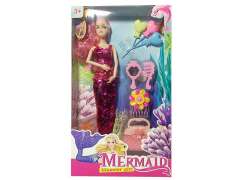 11inch Solid Body Mermaid Set