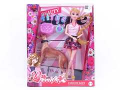 11inch Solid Body Doll Set toys