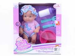 9inch Solid Body Doll Set toys