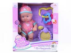 9inch Solid Body Doll Set toys