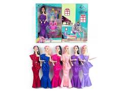 11inch Solid Body Doll Set(6C) toys