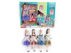 11inch Solid Body Doll Set(6C) toys