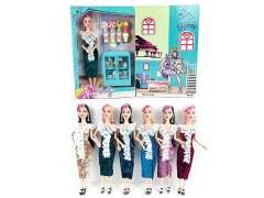 11inch Solid Body Doll Set(6C)