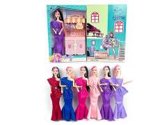 11inch Solid Body Doll Set(6C) toys