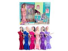 11inch Solid Body Doll Set(6C)