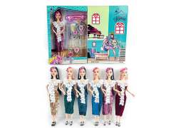 11inch Solid Body Doll Set(6C) toys