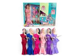 11inch Solid Body Doll Set toys