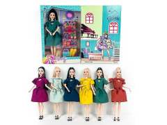 11inch Solid Body Doll Set