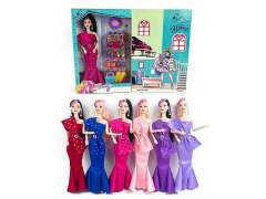 11inch Solid Body Doll Set toys