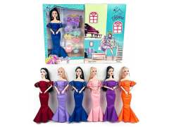 11inch Solid Body Doll Set toys