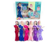 11inch Solid Body Doll Set toys