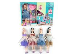 11inch Solid Body Doll Set