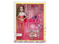 11.5inch Solid Body Doll Set