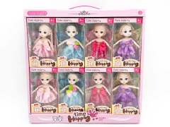 6inch Solid Body Doll(8in1)