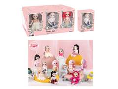 6inch Solid Body Doll(12in1) toys