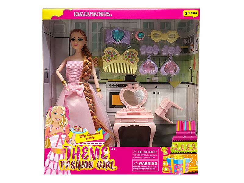 11.5inch Solid Body Doll Set toys