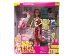 11.5inch Solid Body Doll Set