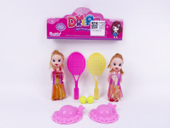 3.5inch Solid Body Doll Set(2in1)