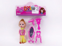 3.5inch Solid Body Doll Set toys