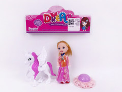 3.5inch Solid Body Doll Set toys