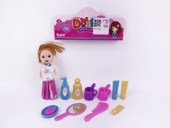 3.5inch Solid Body Doll Set toys