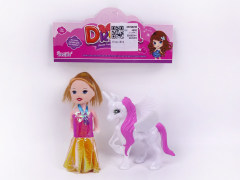 3.5inch Solid Body Doll Set toys