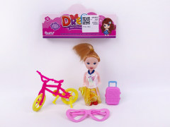 3.5inch Solid Body Doll Set toys