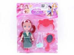 4.5inch Solid Body Doll Set(6S)