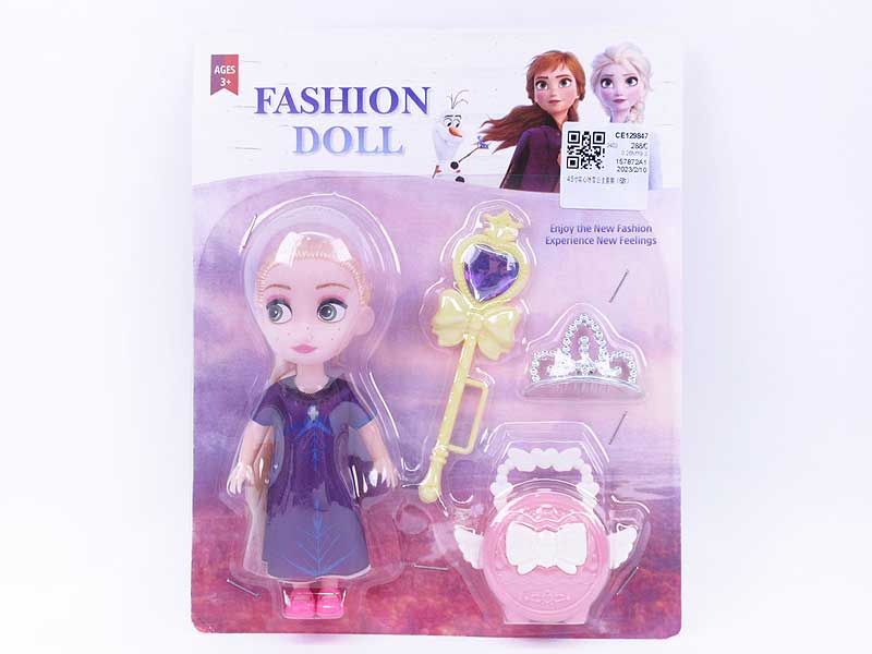 4.5inch Solid Body Doll Set(6S) toys