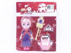 4.5inch Solid Body Doll Set(6S)