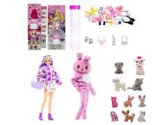 11.5inch Solid Body Doll Set toys