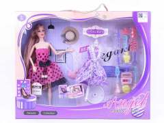 11.5inch Solid Body Doll Set