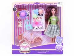 11.5inch Solid Body Doll Set toys