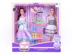 11.5inch Solid Body Doll Set(2in1)