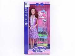 11.5inch Solid Body Doll Set