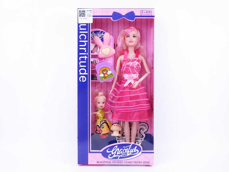 11.5inch Solid Body Doll Set toys