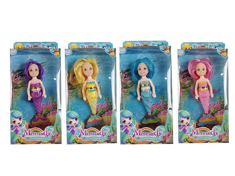 5inch Solid Body Mermaid(4S) toys