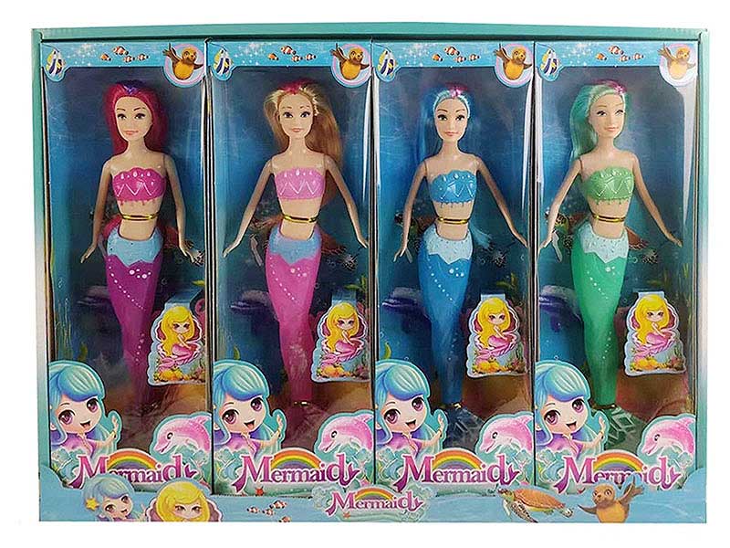 11.5inch Solid Body Mermaid(4in1) toys